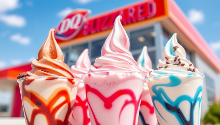 Dairy Queen Blizzard Menu